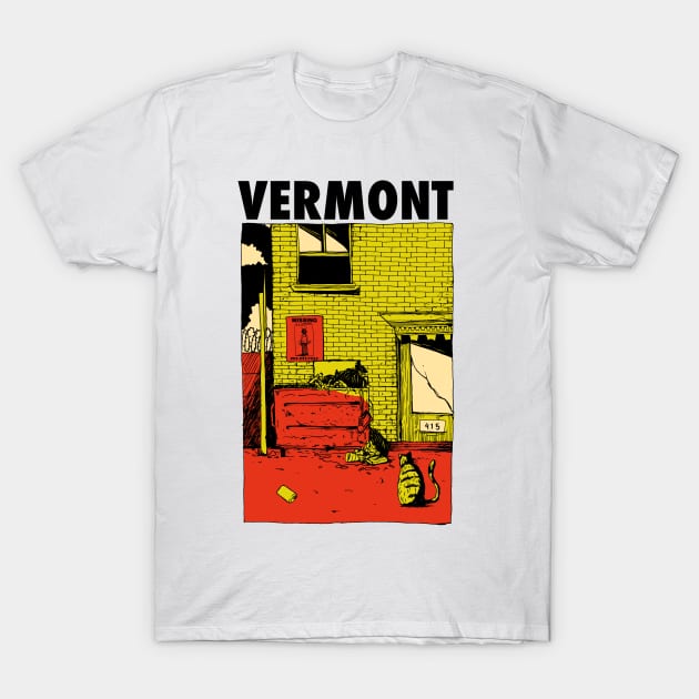 Vermont T-Shirt by popcornpunk